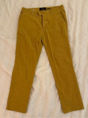 Scotch & Soda Corduroy Pants in Mustard